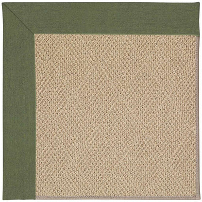 Creative Concepts Rug – Cane Wicker Canvas Fern – cabin lodge area rug