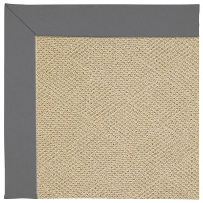 Creative Concepts Rug – Cane Wicker Canvas Charcoal – cabin lodge area rug