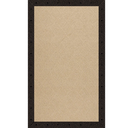 Creative Concepts Rug – Cane Wicker Fortune Lava – detail view