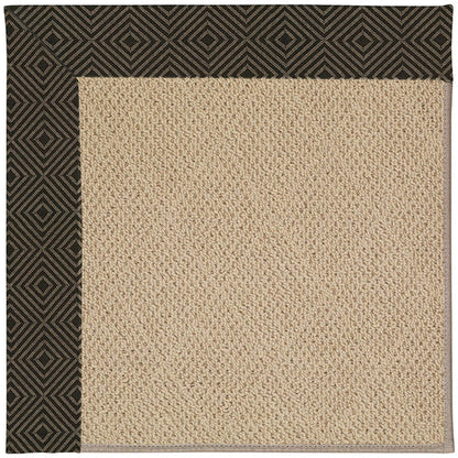 Creative Concepts Rug – Cane Wicker Fortune Lava – room setting