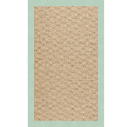 Creative Concepts Rug – Cane Wicker Canvas Spa Blue – detail view