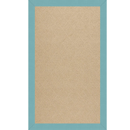 Creative Concepts Rug – Cane Wicker Canvas Aquatic – detail view