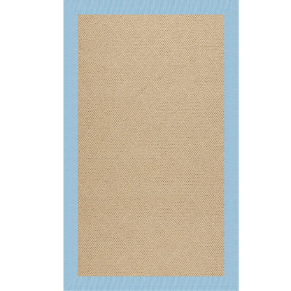 Creative Concepts Rug – Cane Wicker Canvas Air Blue – detail view