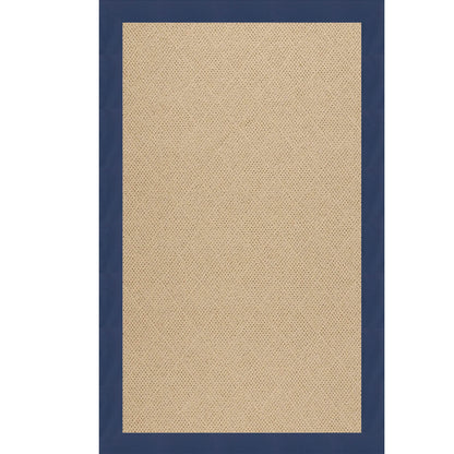 Creative Concepts Rug – Cane Wicker Canvas Navy – detail view
