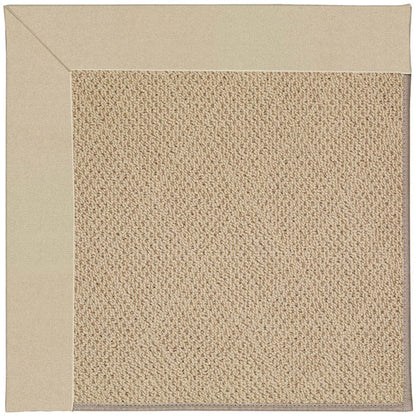 Creative Concepts Rug – Cane Wicker Canvas Antique Beige – cabin lodge area rug