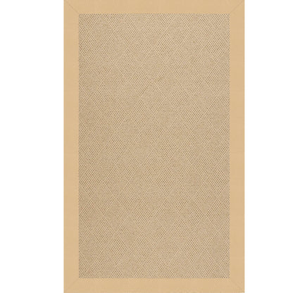 Creative Concepts Rug – Cane Wicker Canvas Antique Beige – detail view