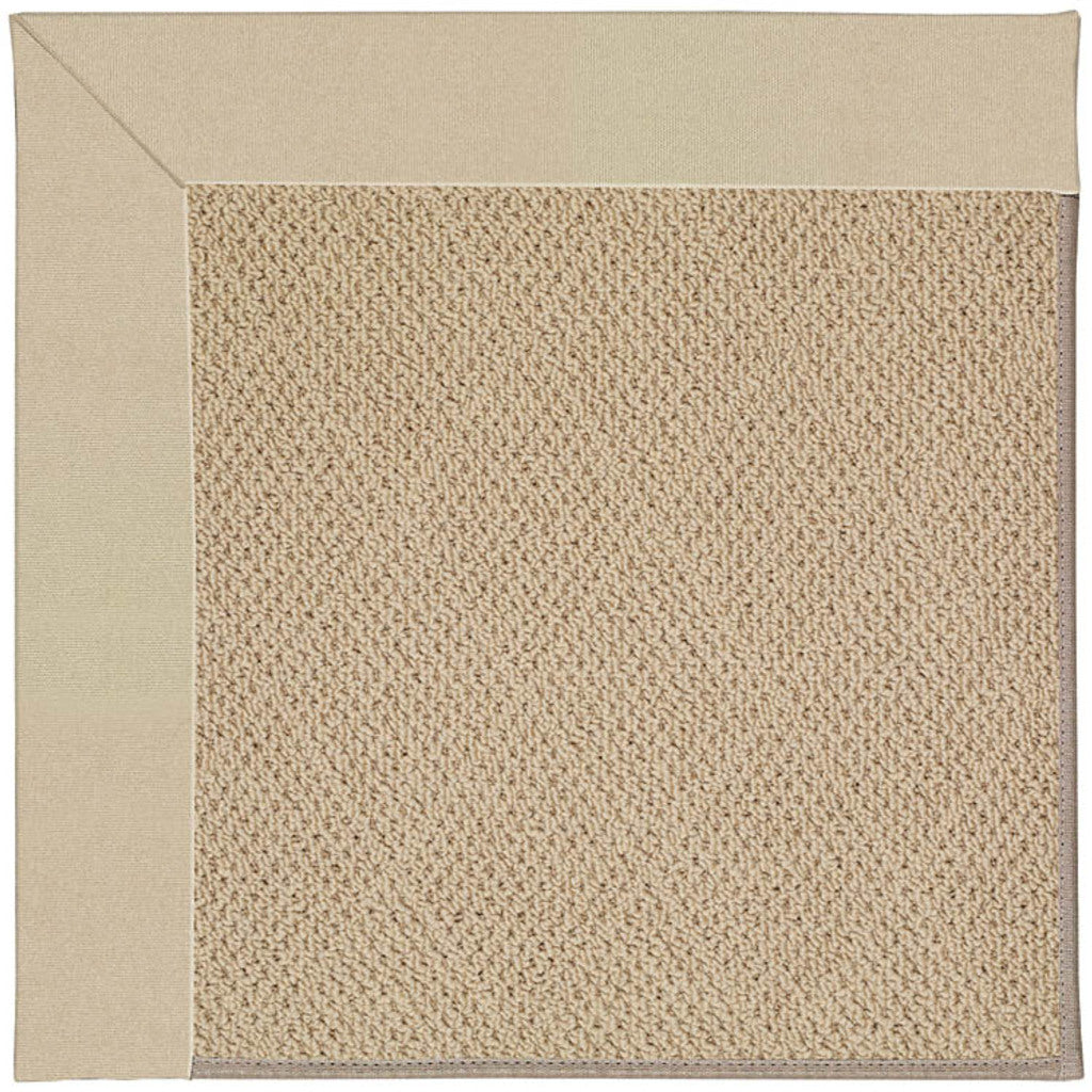 Creative Concepts Rug – Cane Wicker Canvas Antique Beige – room setting
