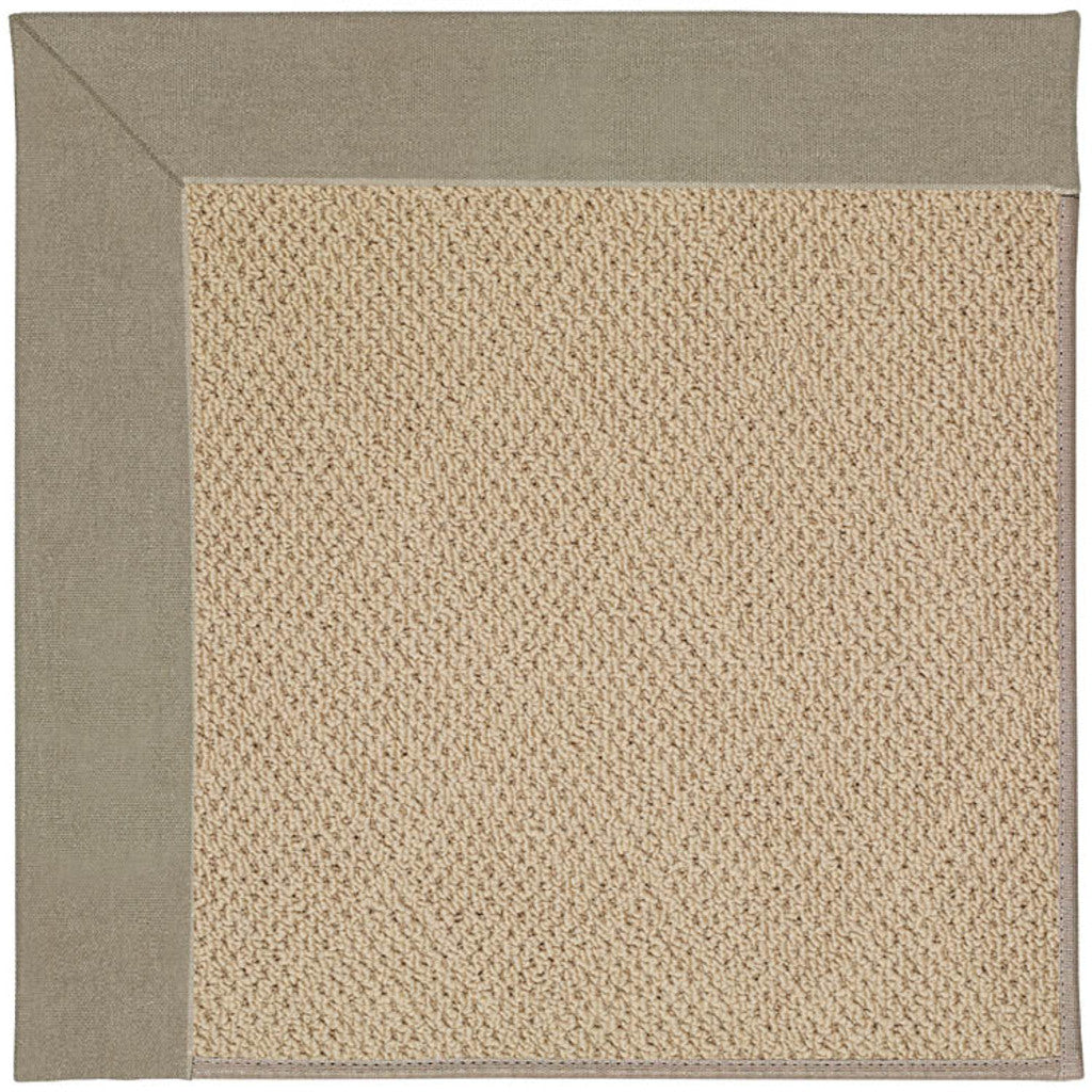 Creative Concepts Rug – Cane Wicker Canvas Taupe – cabin lodge area rug