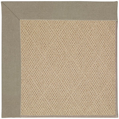 Creative Concepts Rug – Cane Wicker Canvas Taupe – room setting