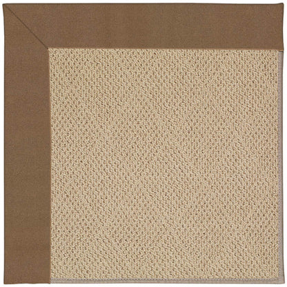 Creative Concepts Rug – Cane Wicker Canvas Cocoa – cabin lodge area rug