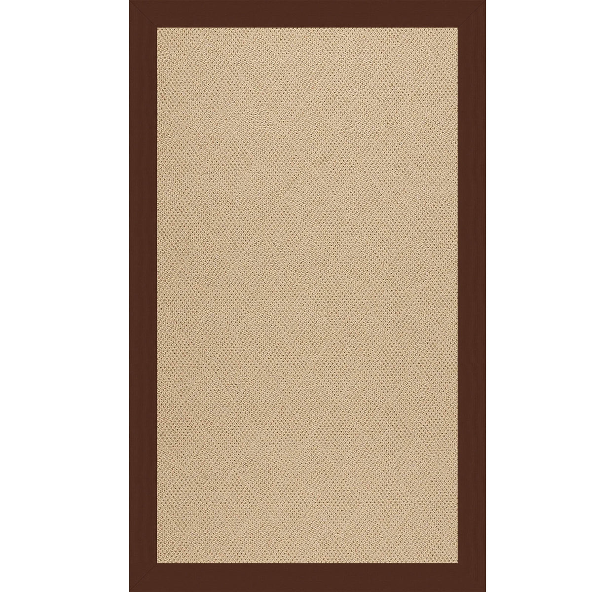 Creative Concepts Rug – Cane Wicker Canvas Bay Brown – detail view