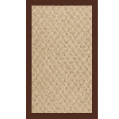 Creative Concepts Rug – Cane Wicker Canvas Bay Brown – detail view