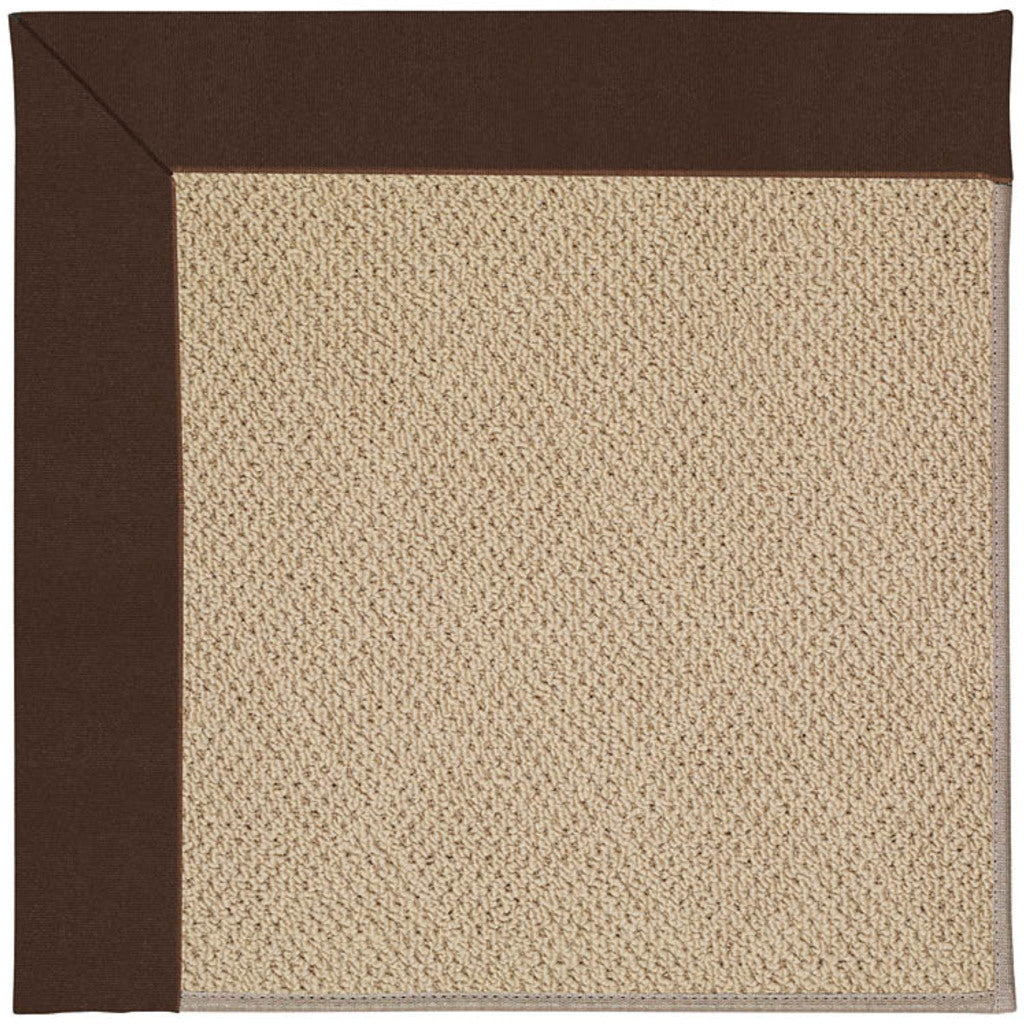 Creative Concepts Rug – Cane Wicker Canvas Bay Brown – room setting