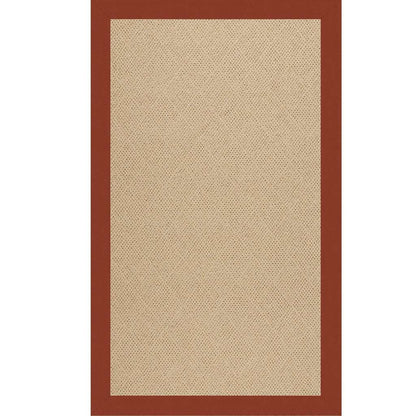 Creative Concepts Rug – Cane Wicker Classic Persimmon – detail view