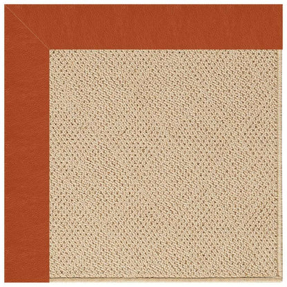 Creative Concepts Rug – Cane Wicker Classic Persimmon – room setting