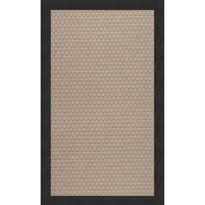 Creative Concepts Rug – Grassy Mtn. Canvas Black – detail view