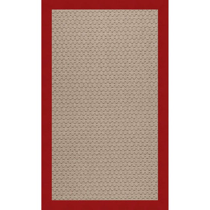Creative Concepts Rug – Grassy Mtn. Canvas Jockey Red – detail view