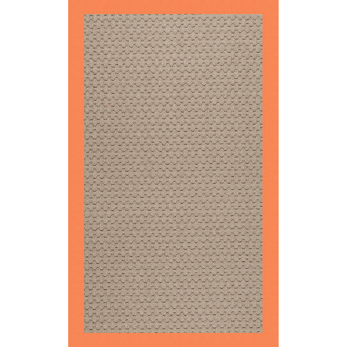 Creative Concepts Rug – Grassy Mtn. Canvas Tangerine – detail view