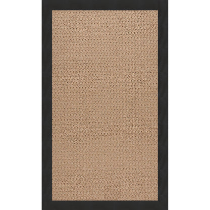 Creative Concepts Rug – Raffia Canvas Black – detail view
