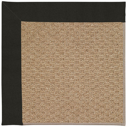 Creative Concepts Rug – Raffia Canvas Black – room setting