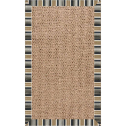 Creative Concepts Rug – Raffia Long Hill Ebony – detail view