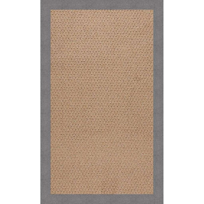 Creative Concepts Rug – Raffia Canvas Slate – detail view