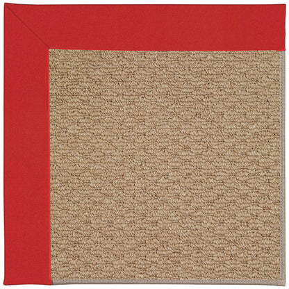 Creative Concepts Rug – Raffia Canvas Jockey Red – room setting