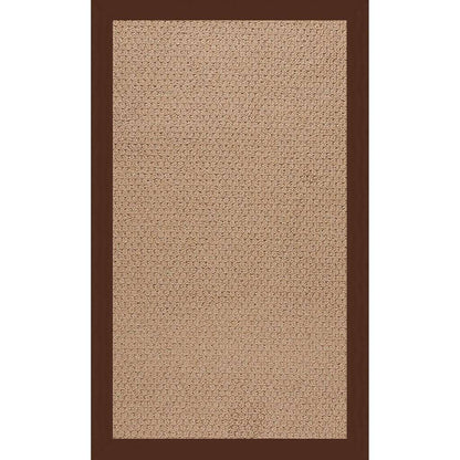 Creative Concepts Rug – Raffia Canvas Bay Brown – detail view