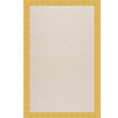 Creative Concepts Rug – White Wicker Canvas Canary – detail view