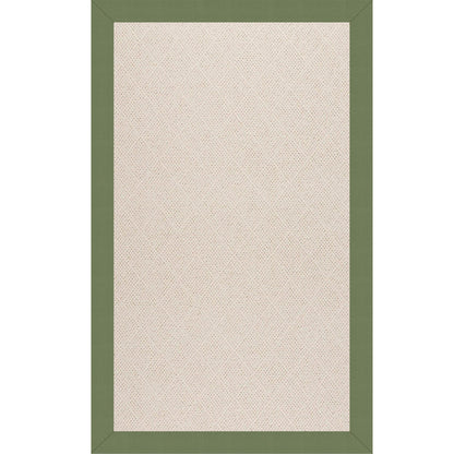 Creative Concepts Rug – White Wicker Canvas Citron – detail view