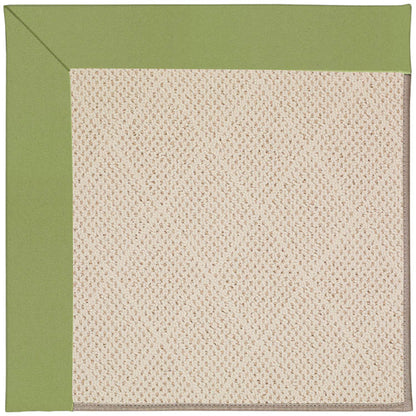 Creative Concepts Rug – White Wicker Canvas Citron – room setting