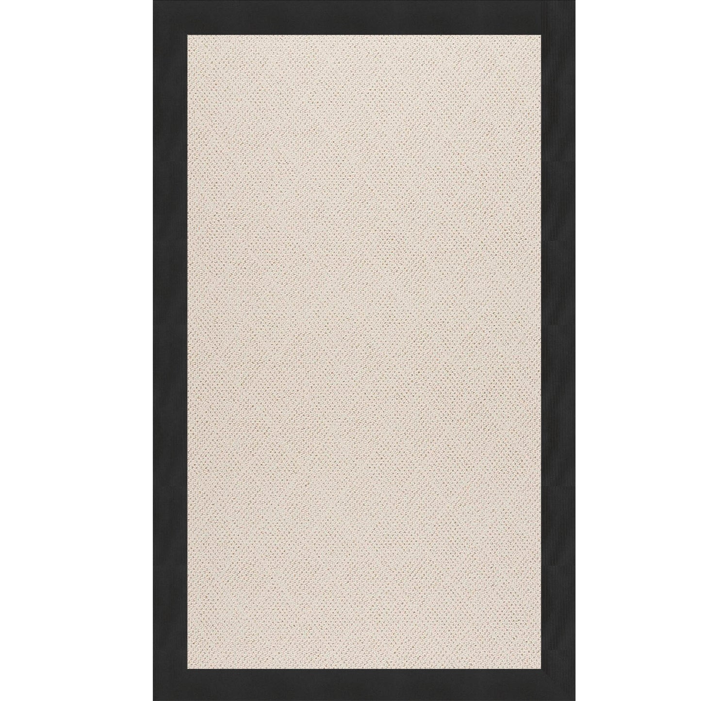 Creative Concepts-White Wicker Canvas Black