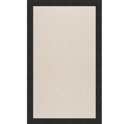 Creative Concepts Rug – White Wicker Canvas Black – detail view