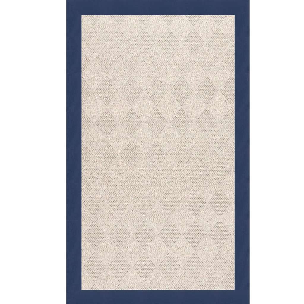 Creative Concepts-White Wicker Canvas Navy