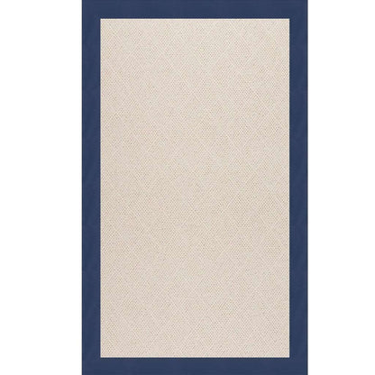 Creative Concepts Rug – White Wicker Canvas Navy – detail view