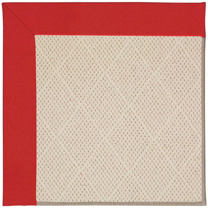 Creative Concepts Rug – White Wicker Canvas Jockey Red – cabin lodge area rug