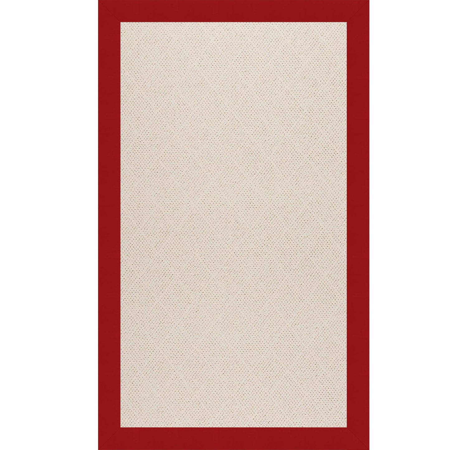 Creative Concepts-White Wicker Canvas Jockey Red