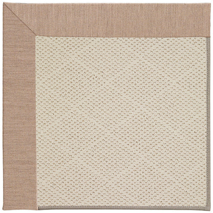 Creative Concepts Rug – White Wicker Cast Petal – room setting