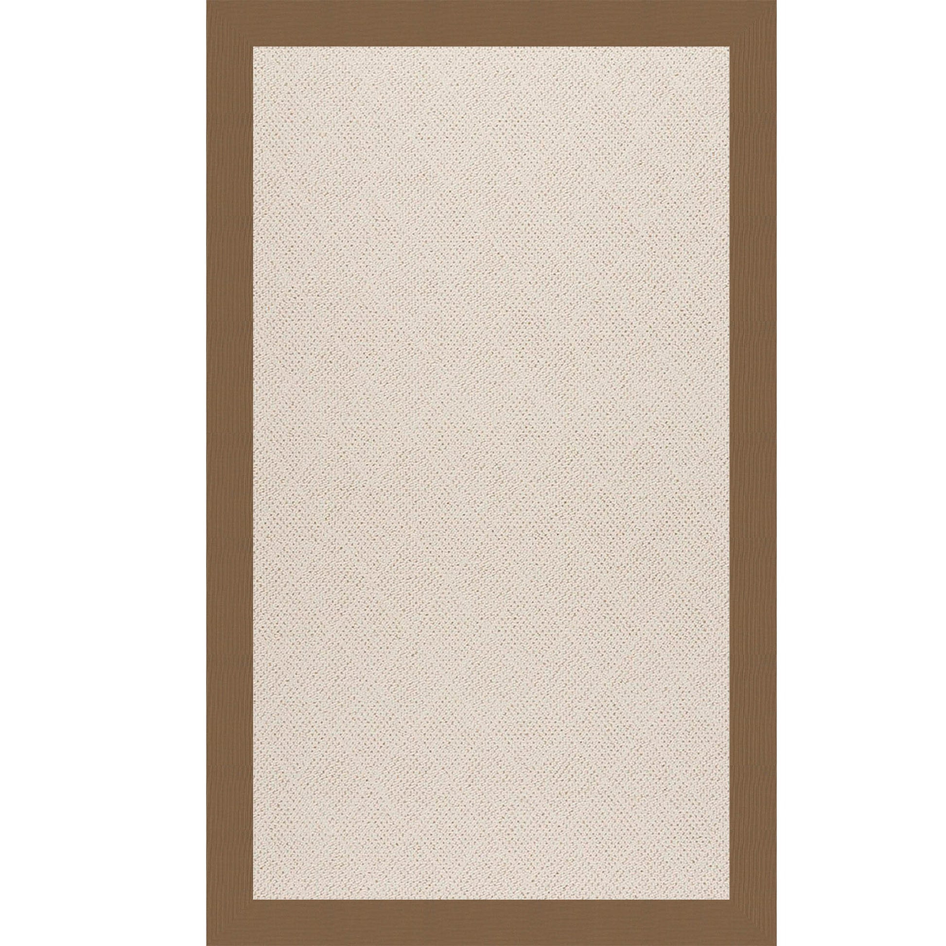 Creative Concepts-White Wicker Canvas Cocoa