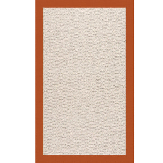 Creative Concepts-White Wicker Canvas Rust
