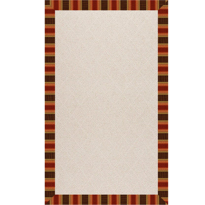 Creative Concepts Rug – White Wicker Dimone Sequoia – detail view