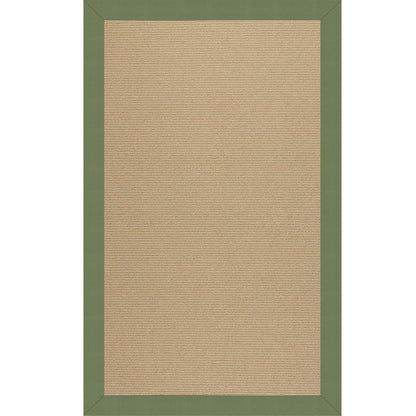 Creative Concepts Rug – Sisal Canvas Citron – detail view