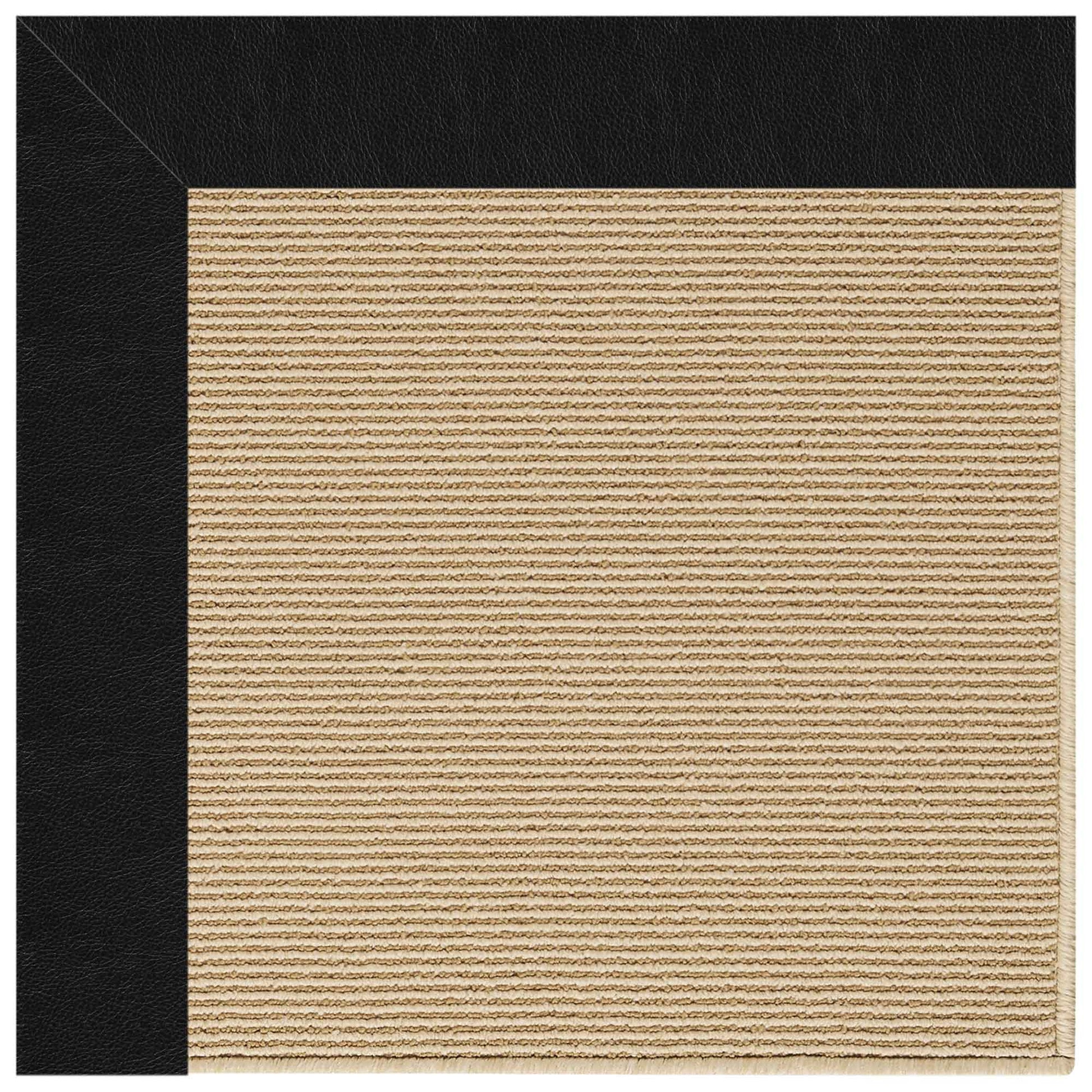 Creative Concepts Rug – Sisal Classic Black – cabin lodge area rug