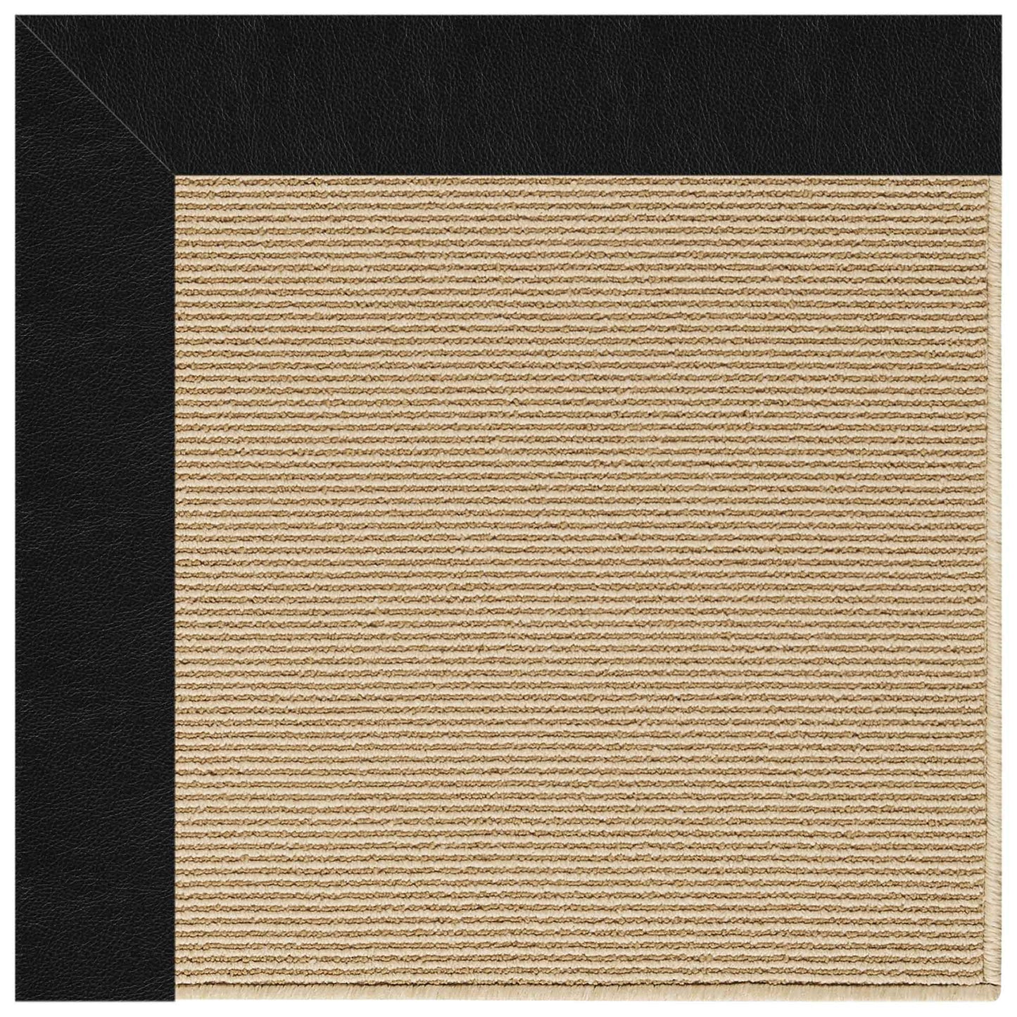 Creative Concepts Rug – Sisal Classic Black – room setting