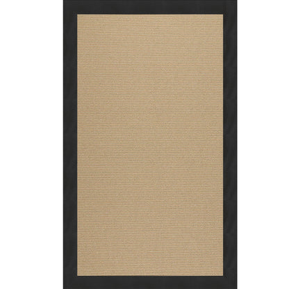 Creative Concepts Rug – Sisal Canvas Black – detail view