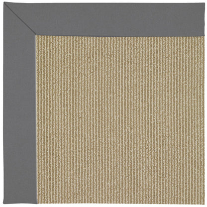 Creative Concepts Rug – Sisal Canvas Charcoal – cabin lodge area rug