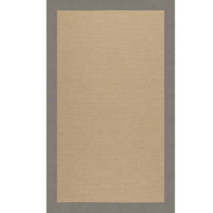 Creative Concepts Rug – Sisal Canvas Charcoal – detail view