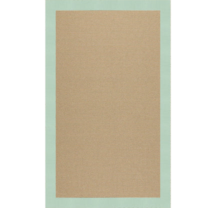 Creative Concepts Rug – Sisal Canvas Spa Blue – detail view