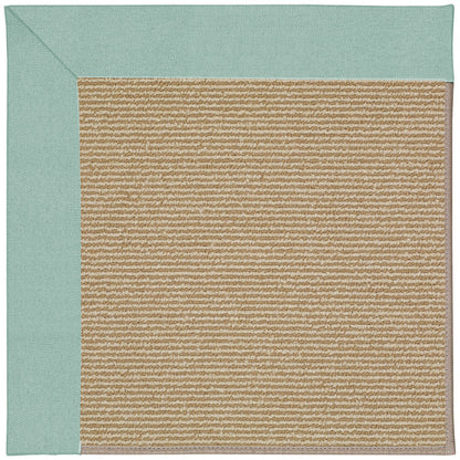 Creative Concepts Rug – Sisal Canvas Spa Blue – room setting
