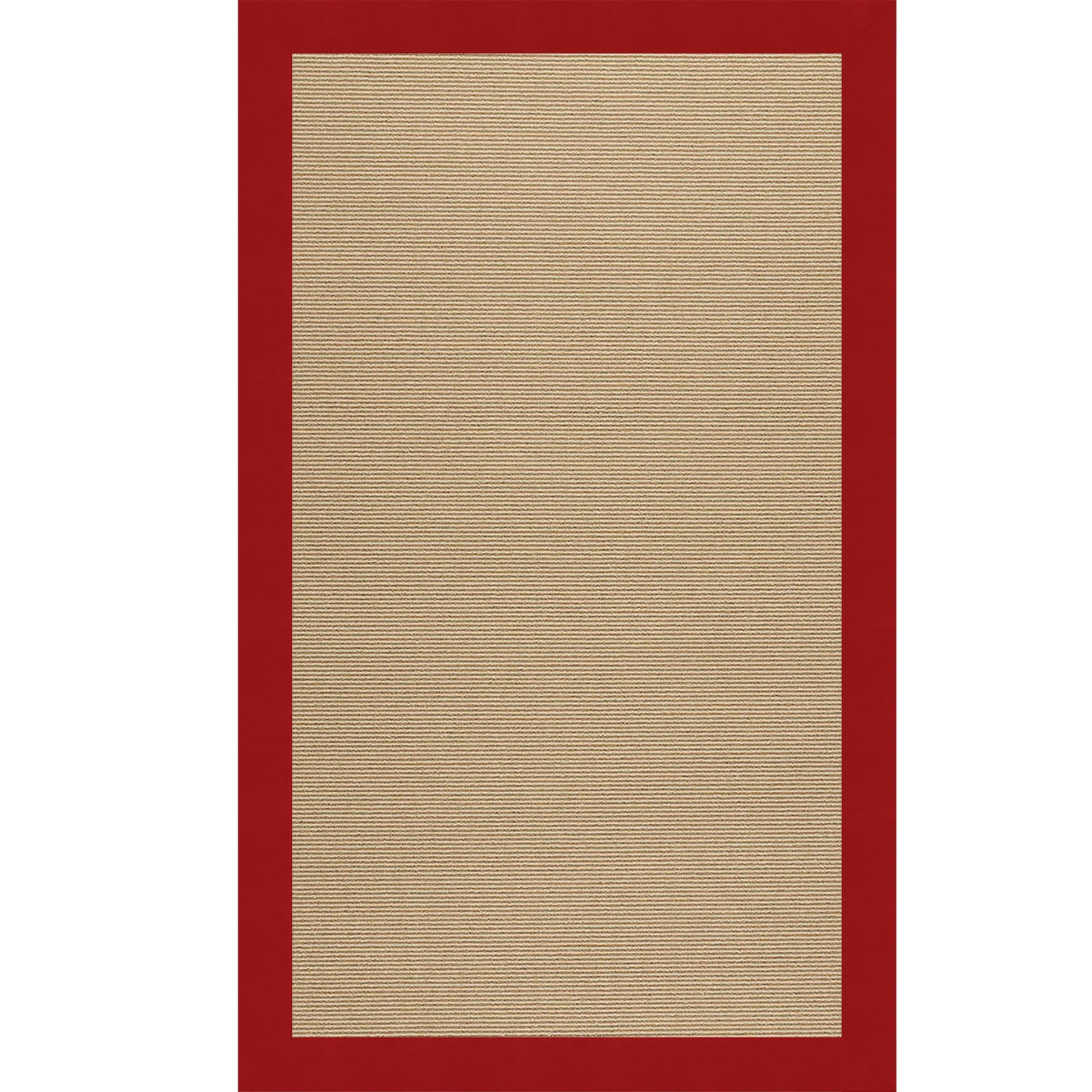 Creative Concepts-Sisal Canvas Jockey Red